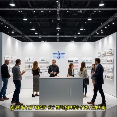 booth pameran 2x2 situbondo profesional
